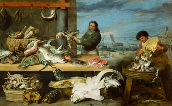Frans Snyders, Il mercato del pesce