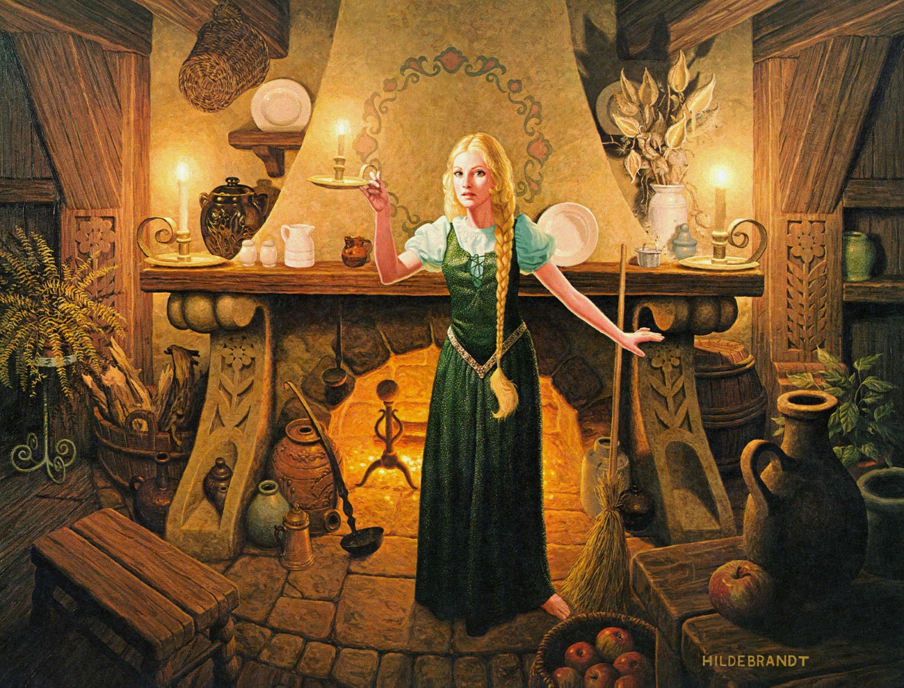 Dama Baccador – Illustrazione dei fratelli Hildebrandt 