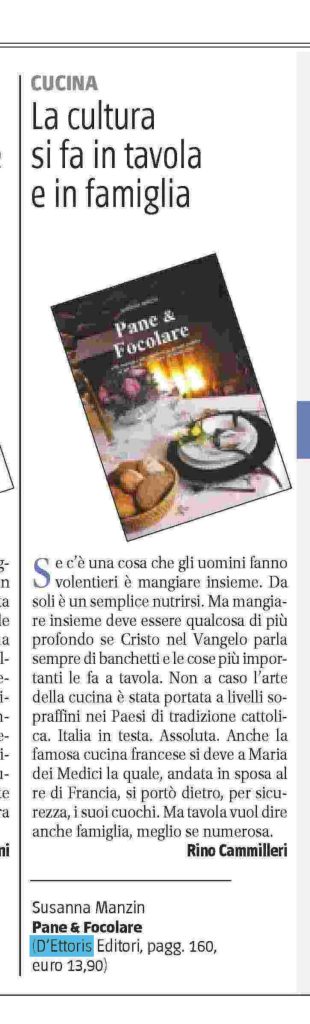 Segnalazione del libro su Il Giornale