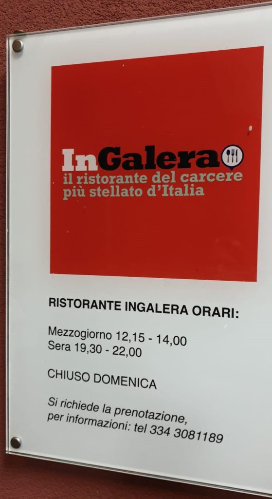 Una cena InGalera: ma che bel progetto!